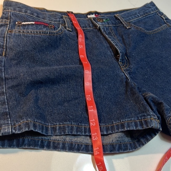Tommy Hilfiger Vintage 1999  Kelly Denim Short. Authentic Wash. size 11 - Picture 10 of 10